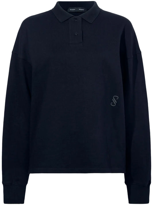 Logo-Print Cotton Polo Shirt