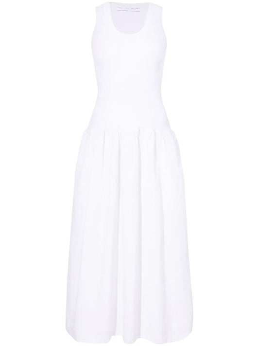 Scoop Neck Cotton Dress