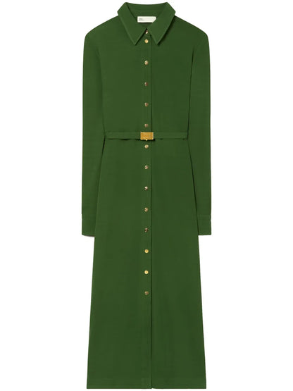 Belted Shirt Dress