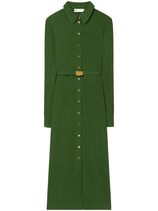 Belted Shirt Dress