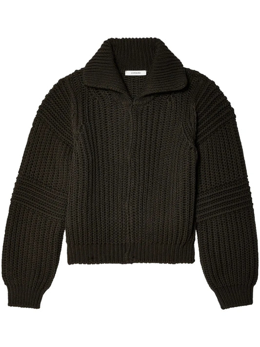 Chunky-Knit Cotton Cardigan