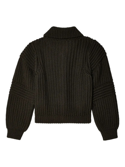 Chunky-Knit Cotton Cardigan