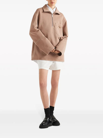 Terry-Cloth Cotton Shorts