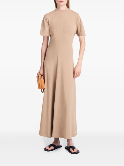Jersey Short-Sleeve Dress