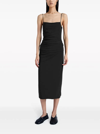 Blaire Ruched Midi Dress
