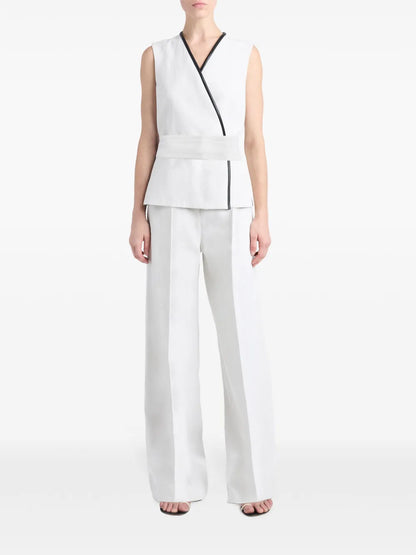 Elliot Cotton-Blend Blouse