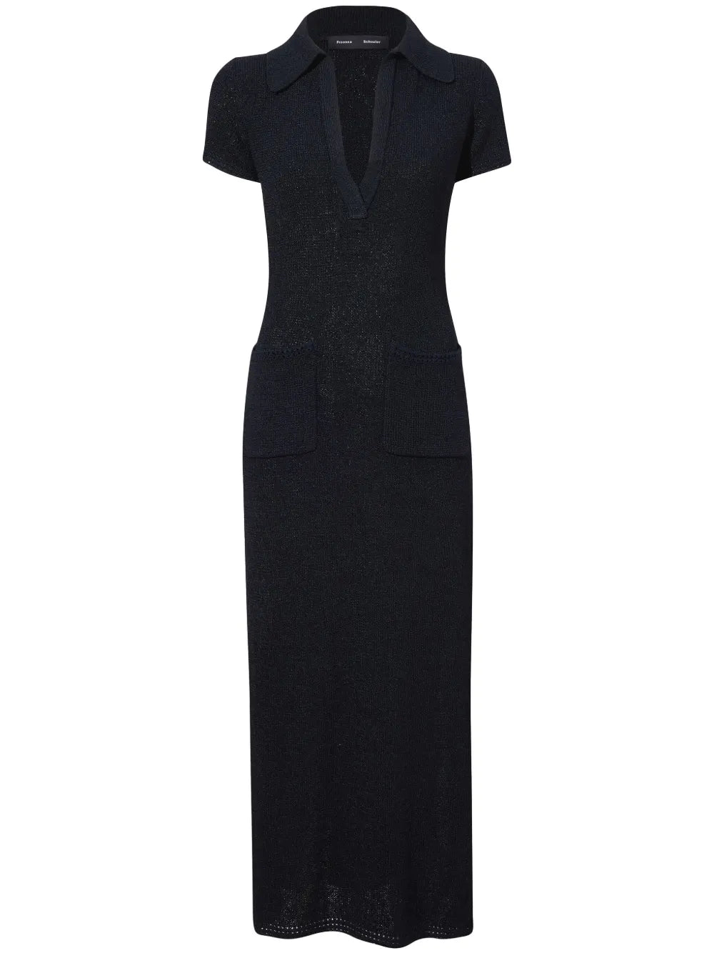 Short-Sleeve Knit Dress