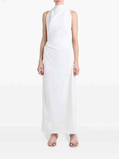 Twist-Strap Maxi Dress