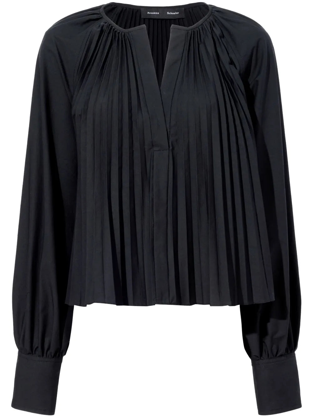 Monica Pleat-Detailing Blouse