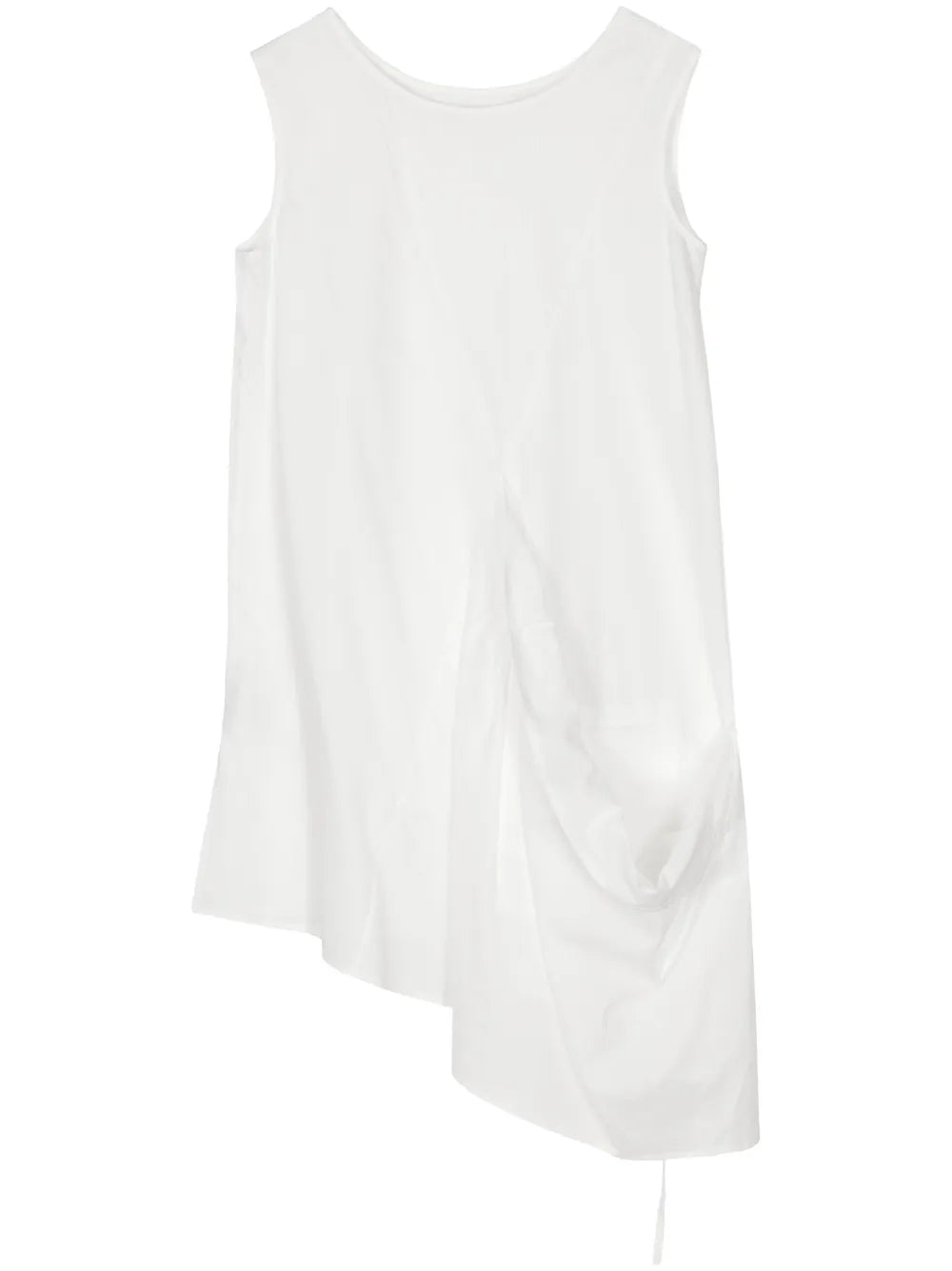 Asymmetric Cotton Tank Top