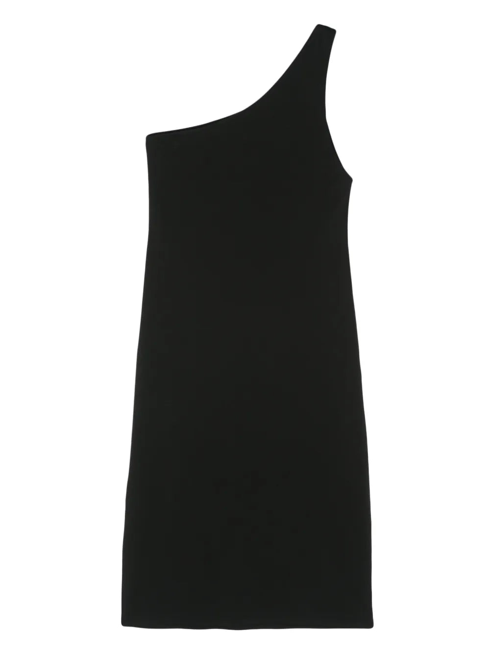One-Shoulder Jersey Midi Dress