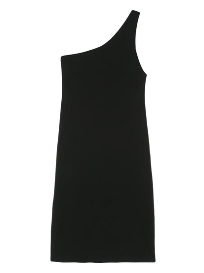 One-Shoulder Jersey Midi Dress
