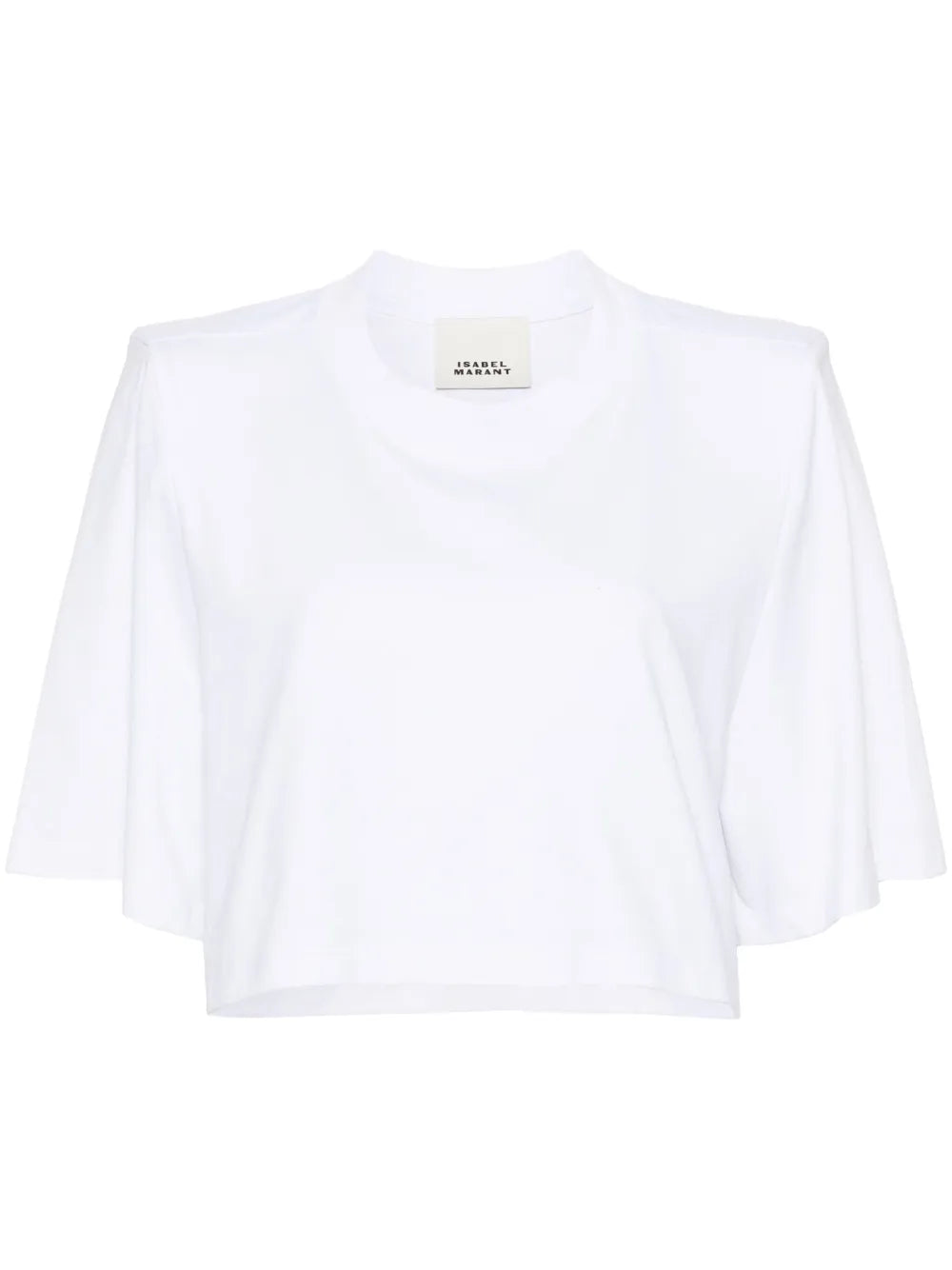 Zaely Cotton Cropped T-Shirt