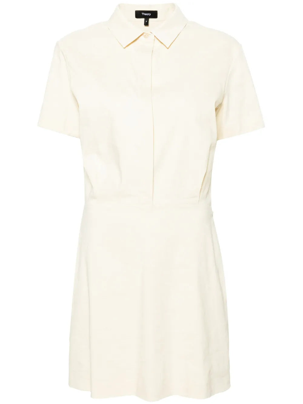 A-Line Button-Up Minidress