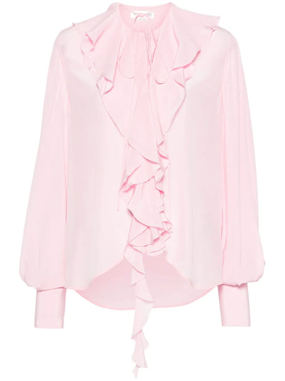 Romantic Silk Shirt