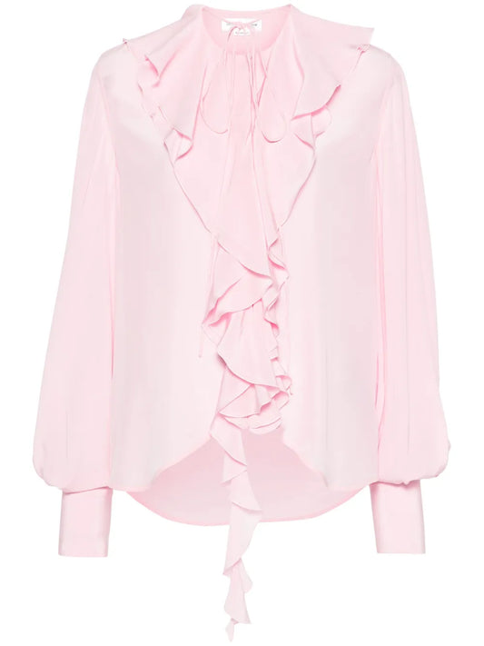 Romantic Silk Shirt