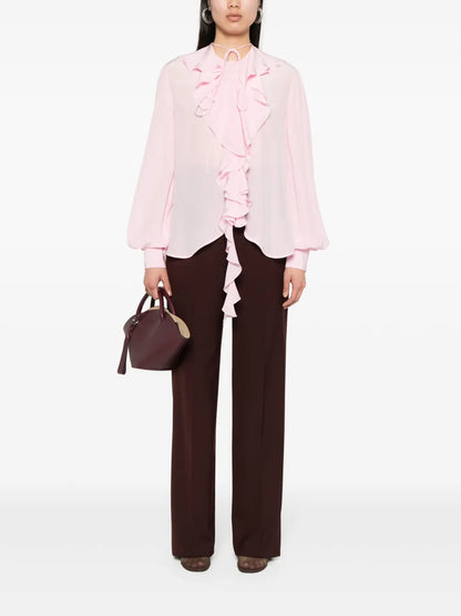Romantic Silk Shirt
