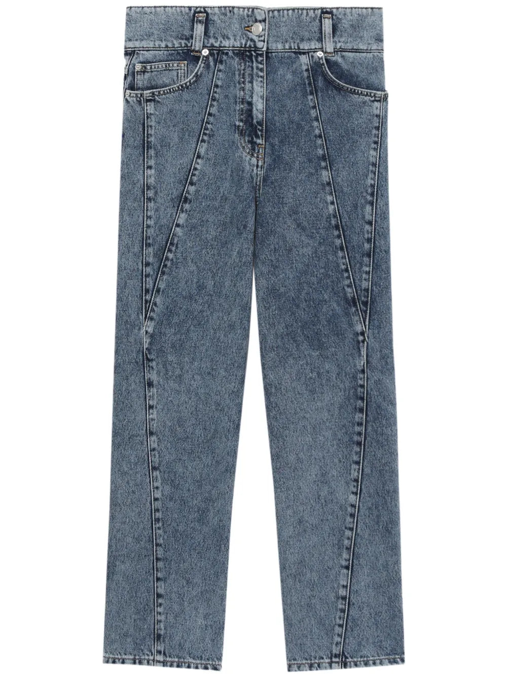 Mid-Rise Flared Jeans