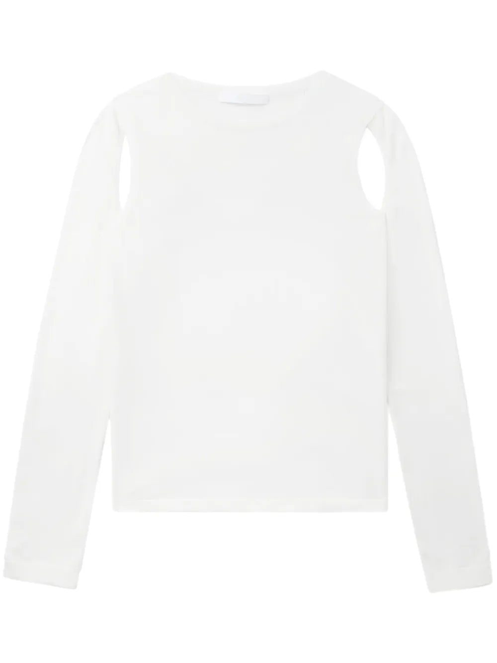 Cut-Out Fine-Knit Jumper
