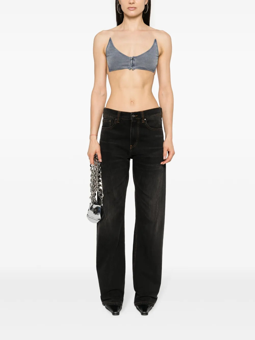 Open-Back Crop Top