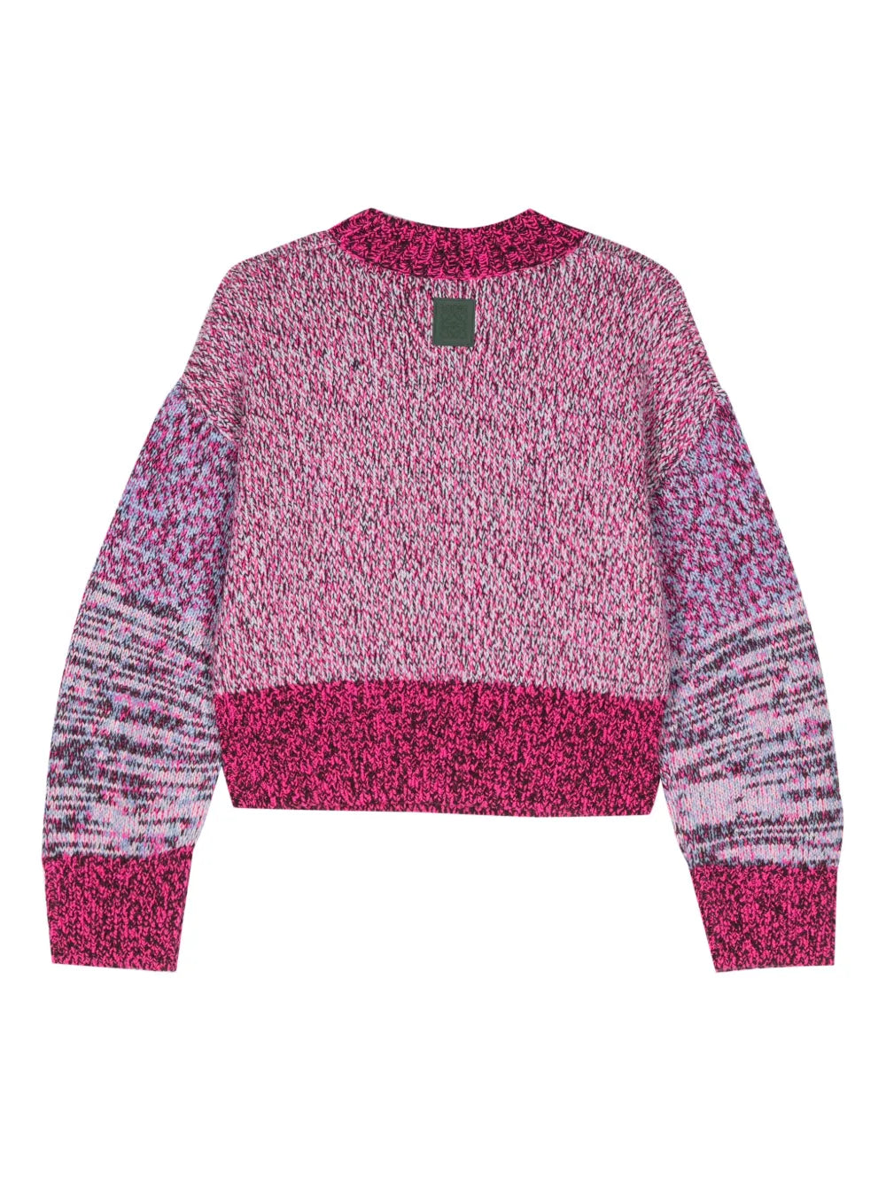 Anagram-Detail Knitted Jumper