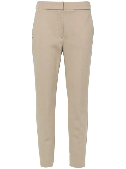 Pegno Jersey Cropped Trousers
