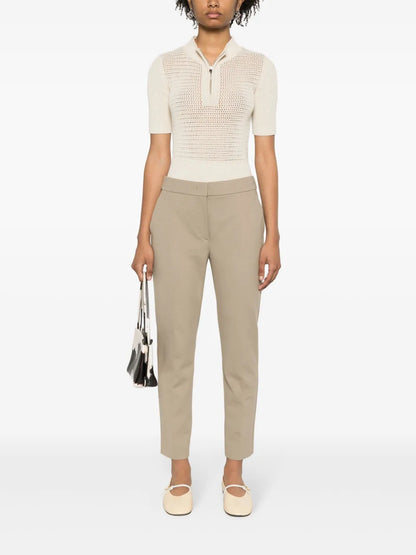 Pegno Jersey Cropped Trousers