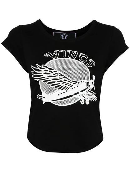 Graphic-Print Cotton T-Shirt