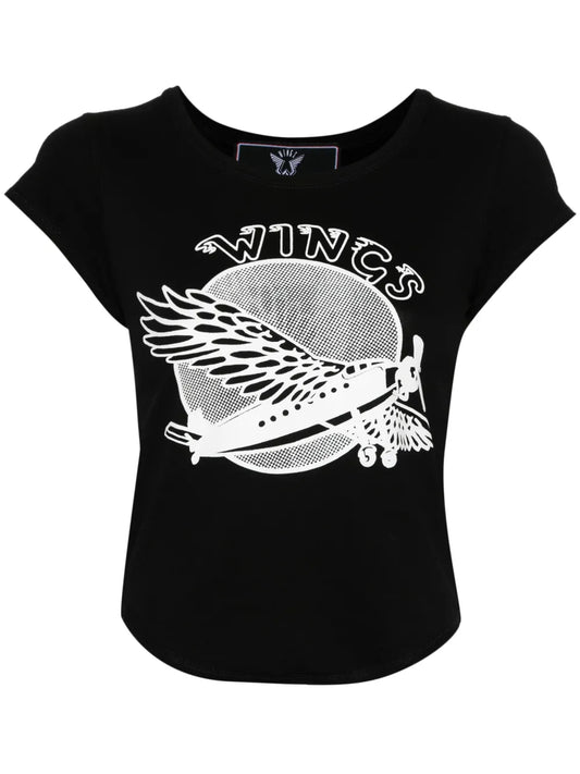 Graphic-Print Cotton T-Shirt