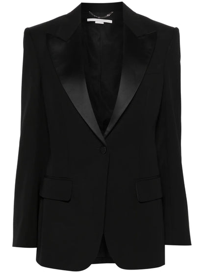 Wool Single-Breasted Blazer
