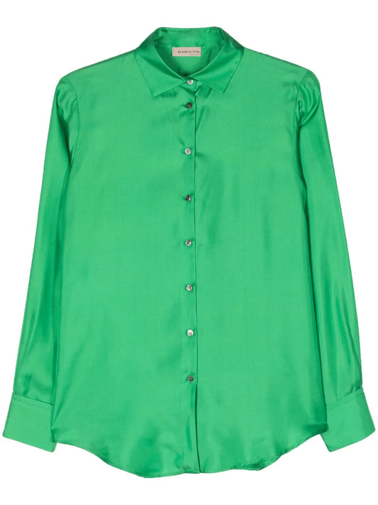 Silk Satin Shirt