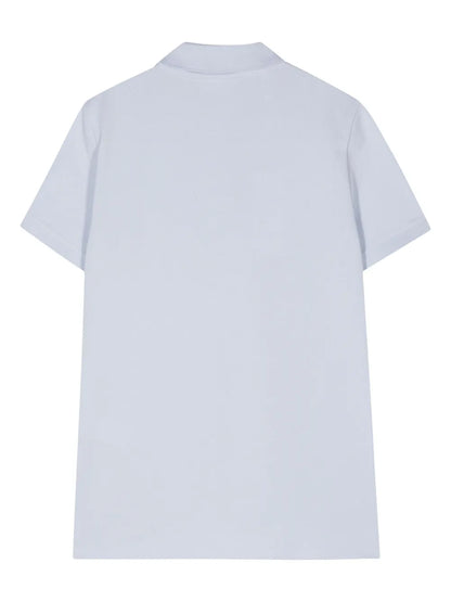 Embroidered-Logo Cotton Polo Shirt