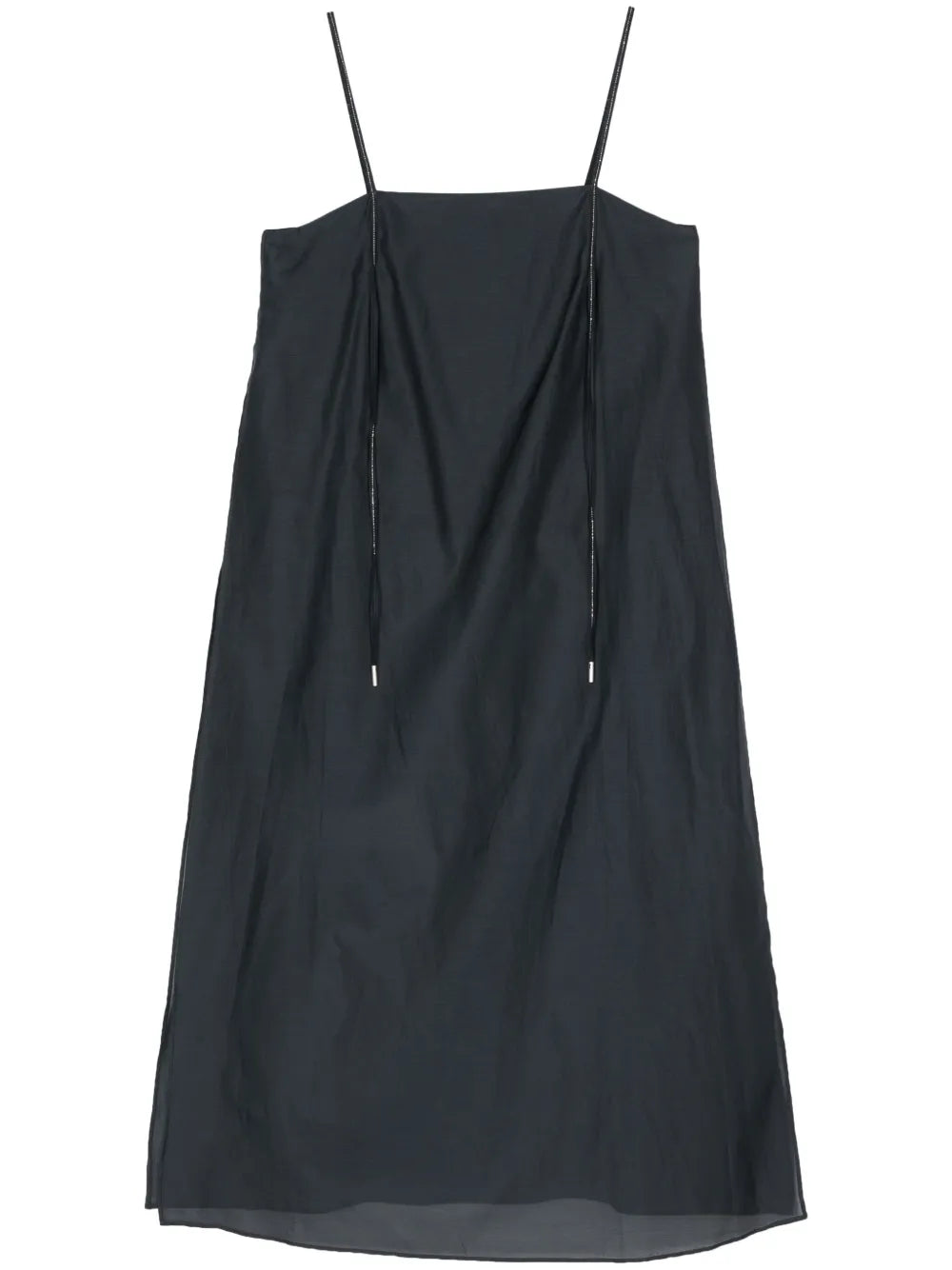 Sleeveless Semi-Sheer Top
