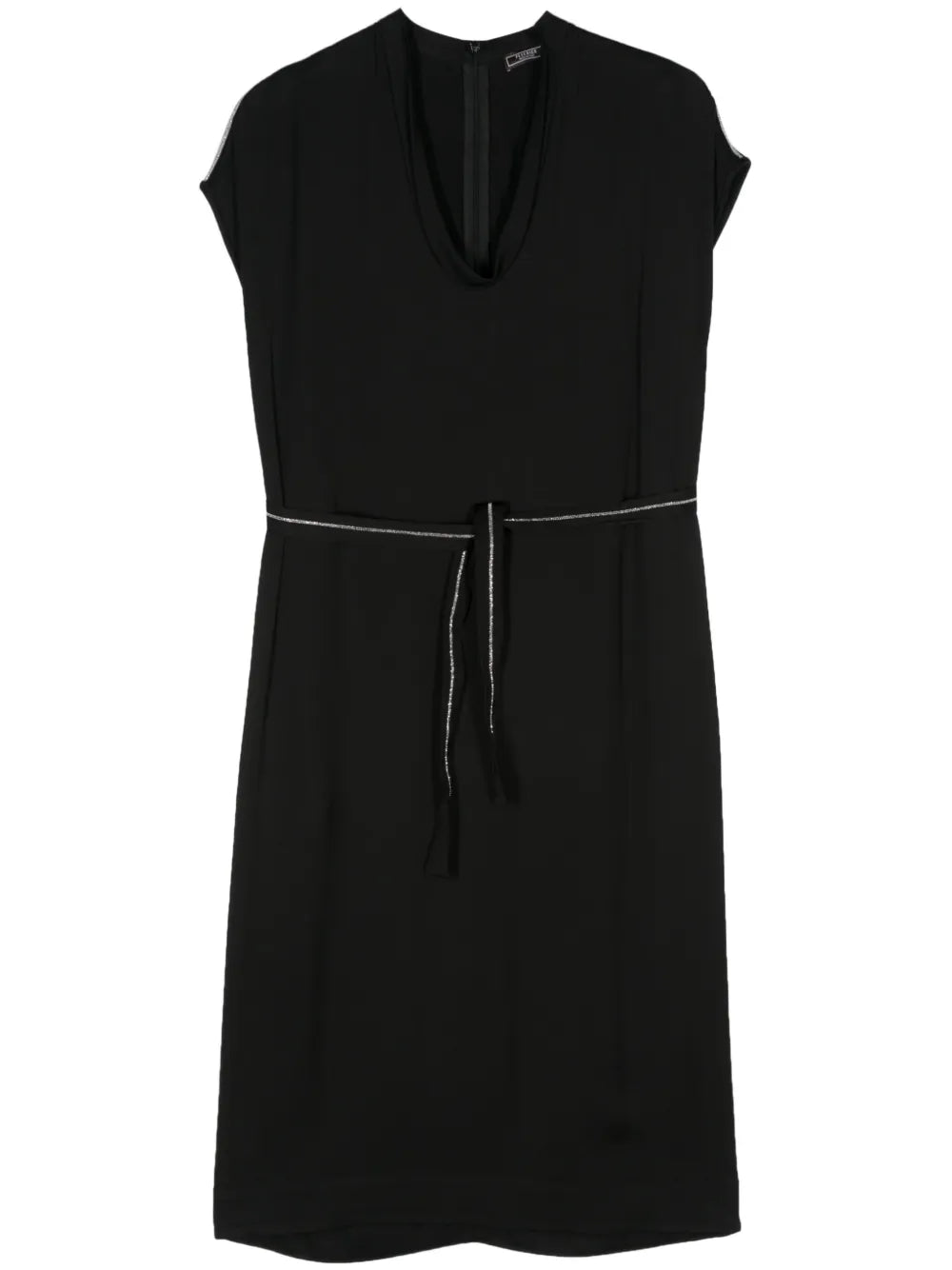 Bead-Chain Midi Dress