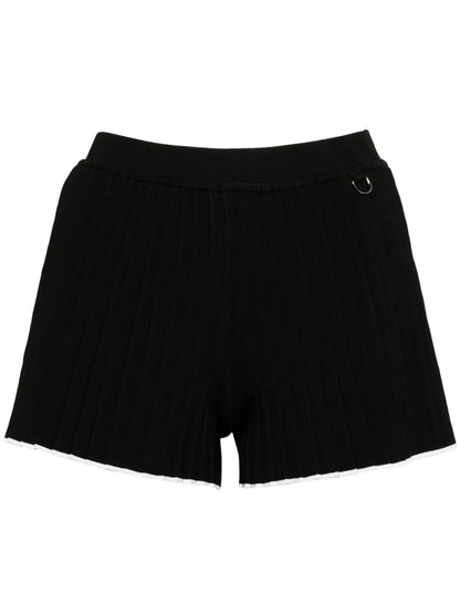 Le Short Plissé Knitted Shorts