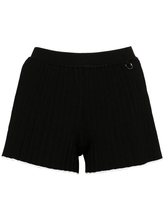 Le Short Plissé Knitted Shorts