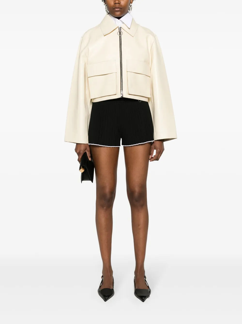 Le Short Plissé Knitted Shorts