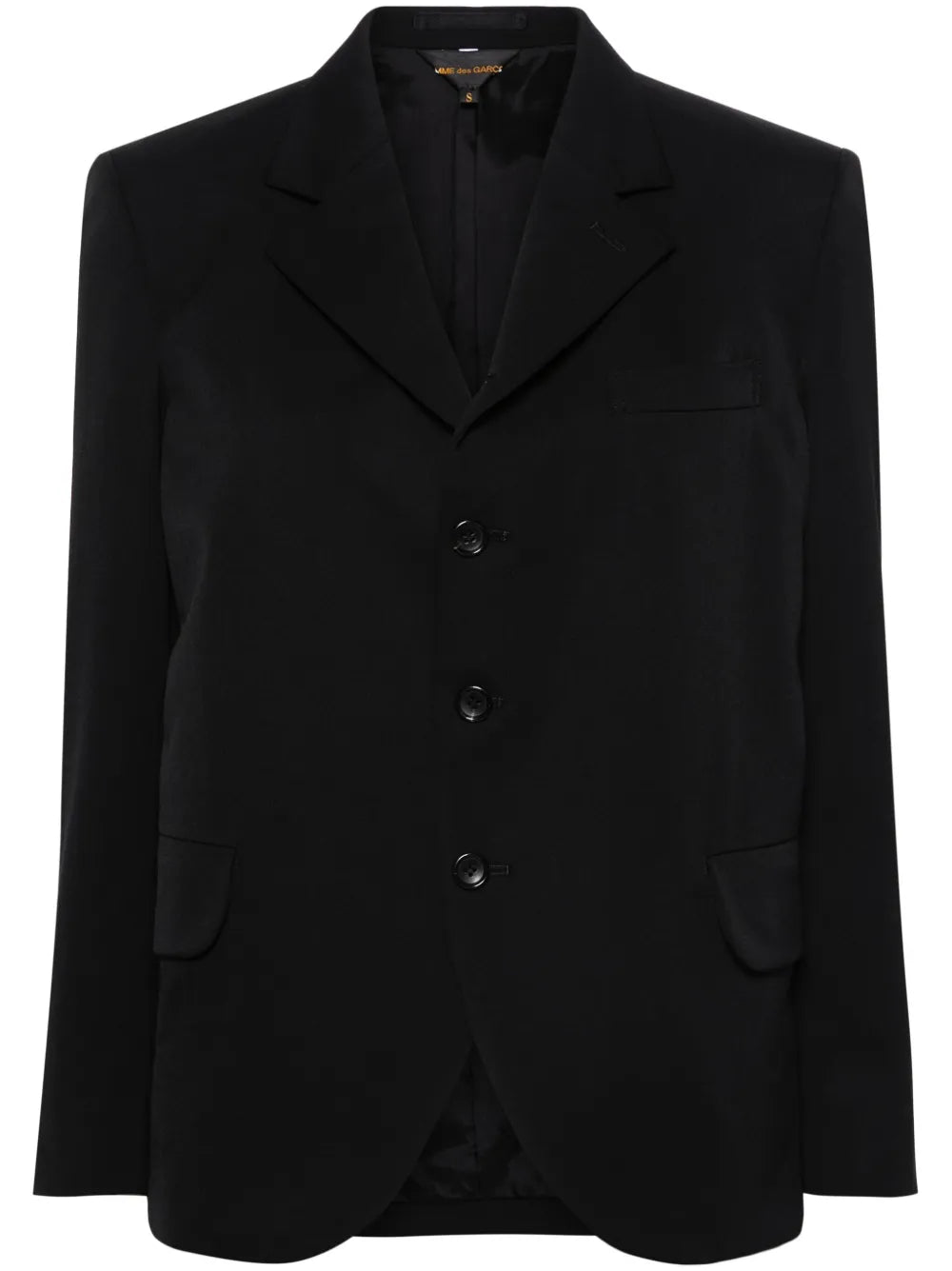 Single-Breasted Wool Blazer