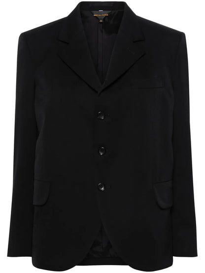 Single-Breasted Wool Blazer