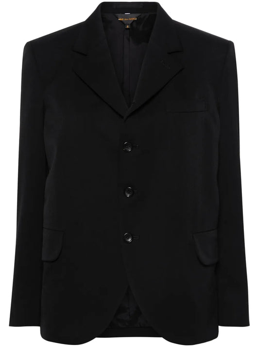 Single-Breasted Wool Blazer