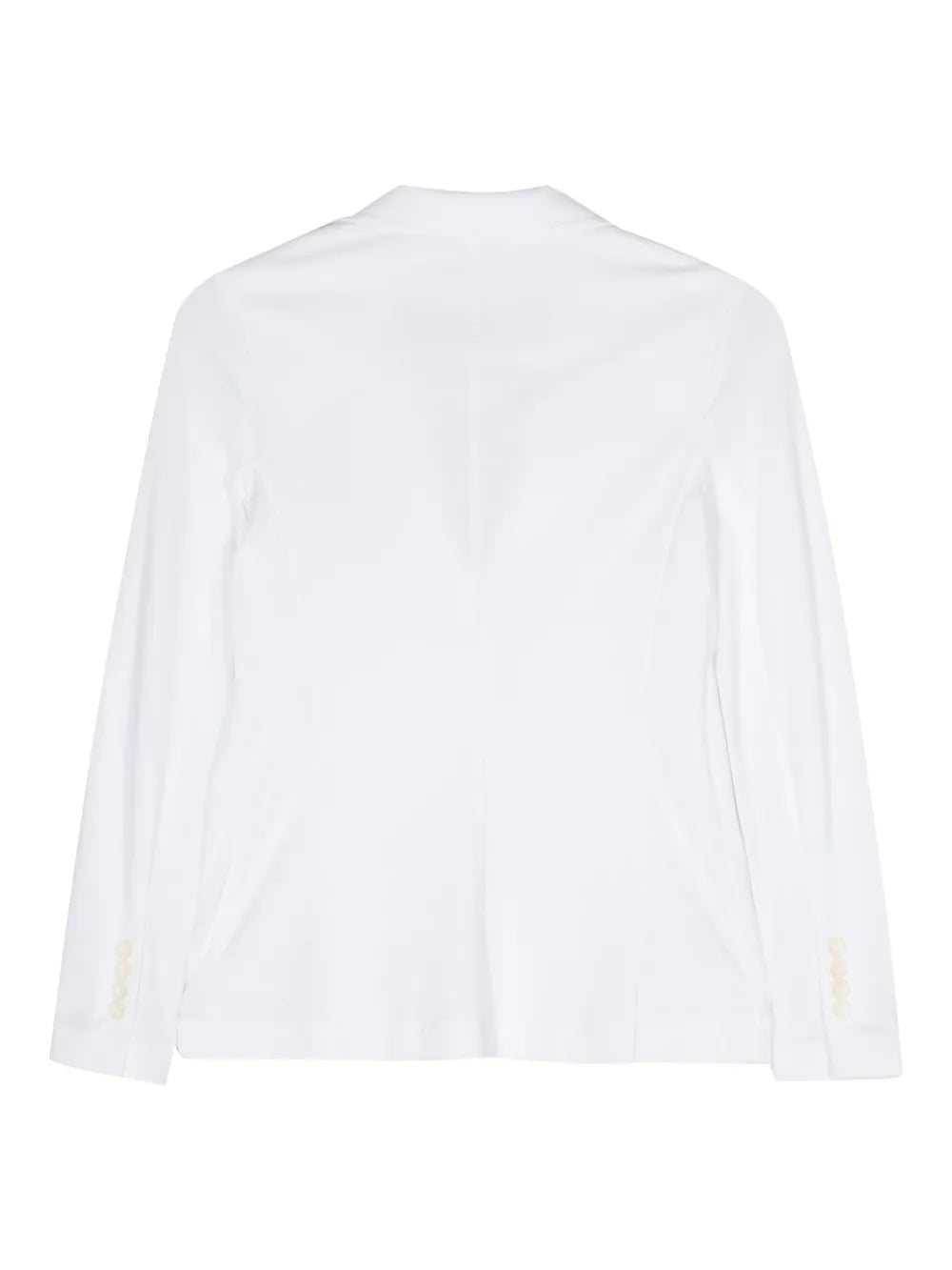 Piqué Single-Breasted Blazer