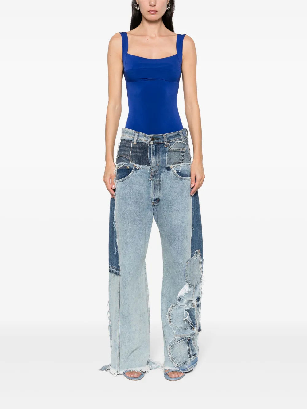 Square-Neck Bodysuit
