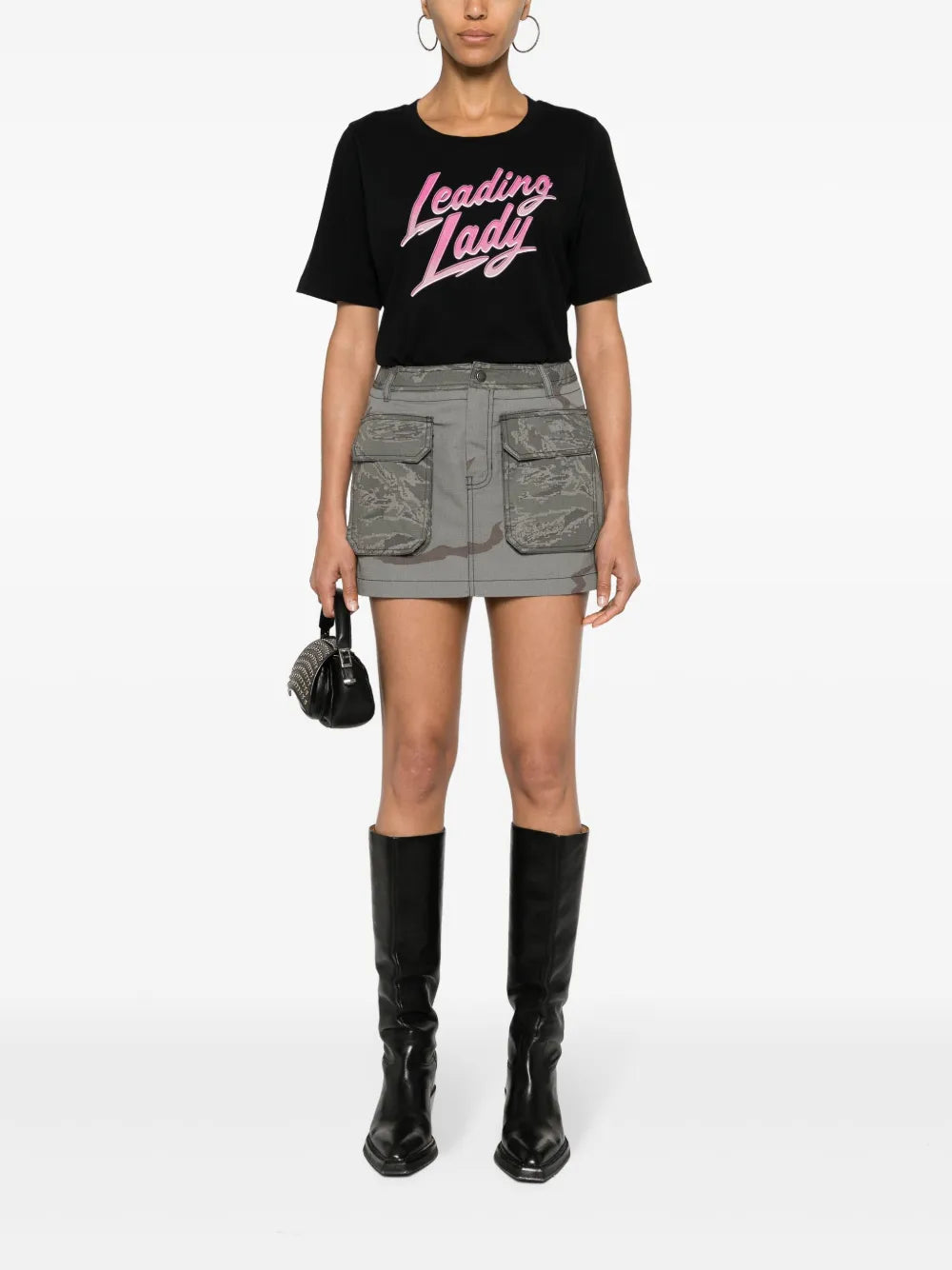 Leading Lady-Print T-Shirt