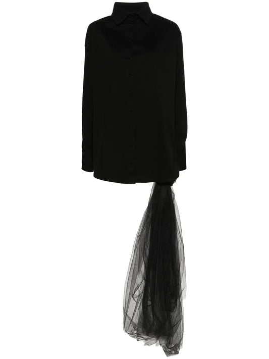 Sash-Detail Mini Dress