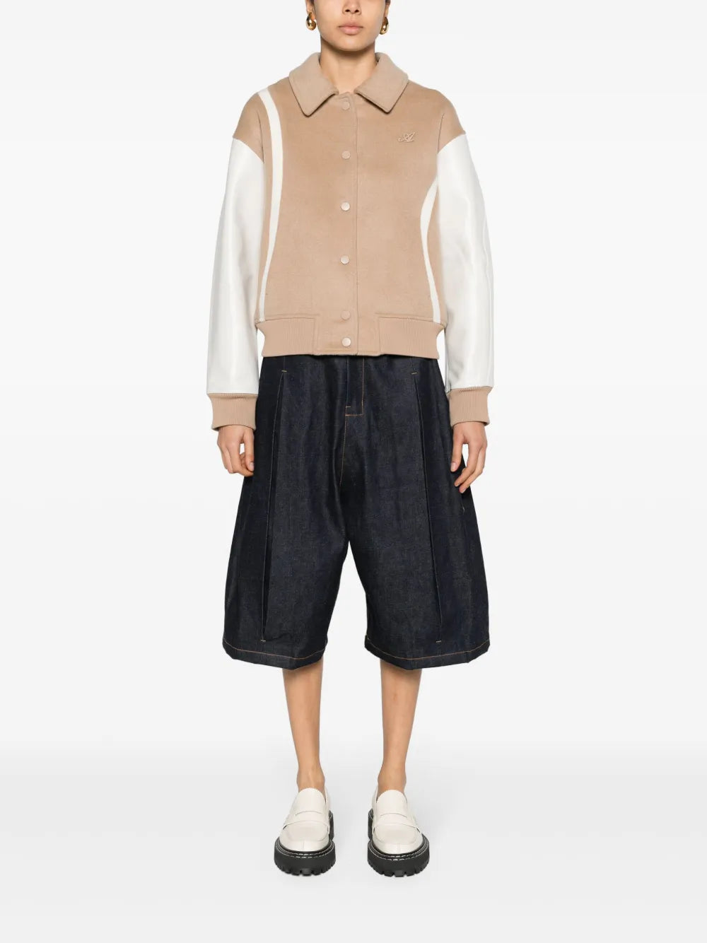 Bay Wool-Blend Varsity Jacket