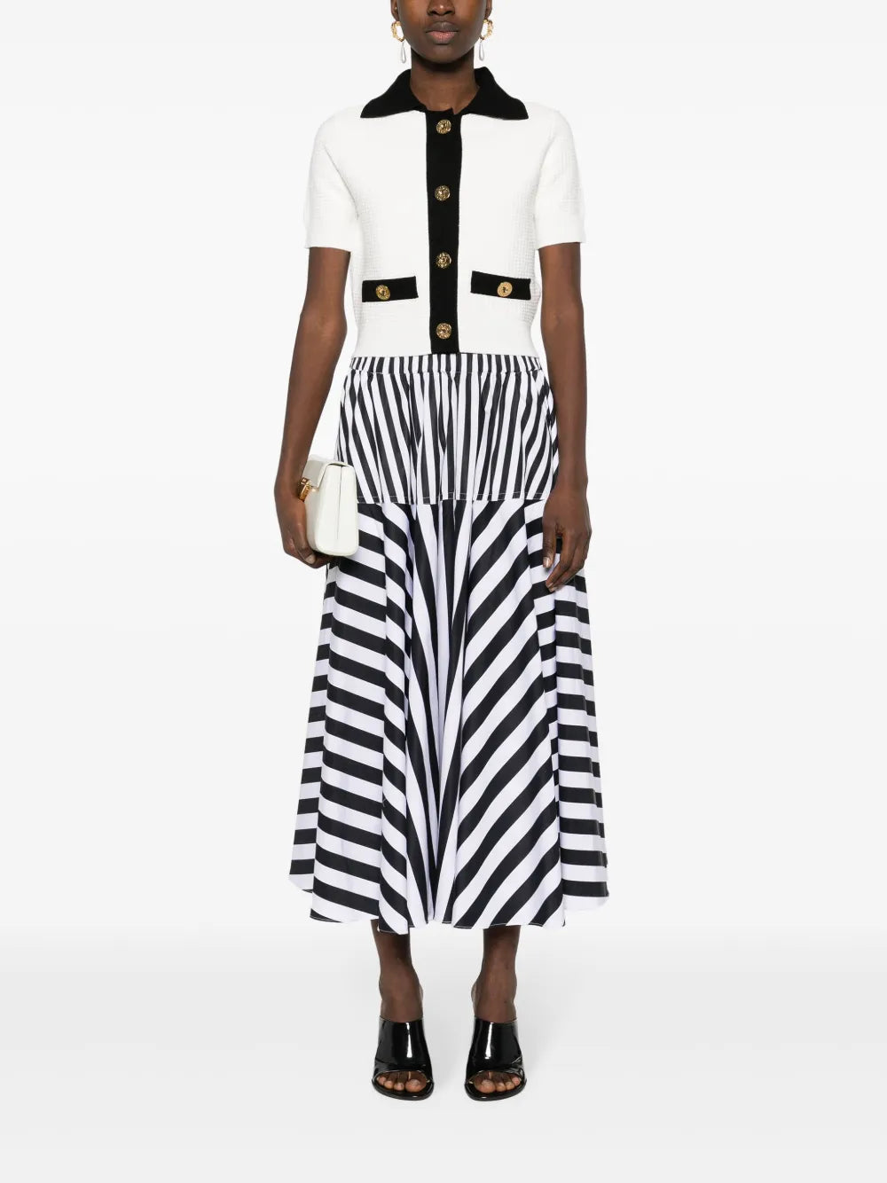 Striped Maxi Skirt