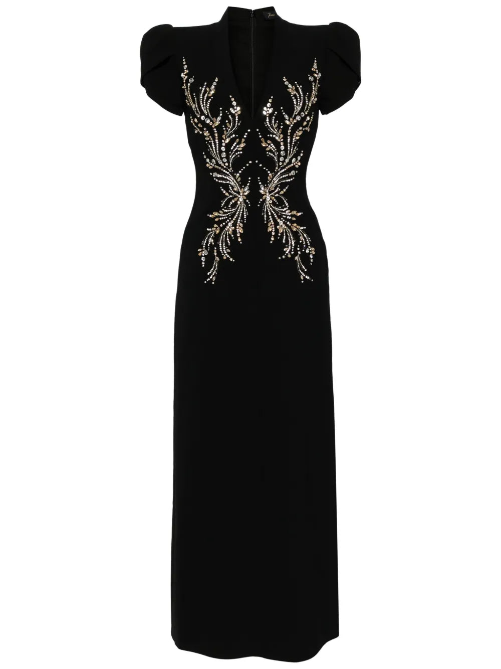 Firefly Crystal-Embellished Maxi Dress