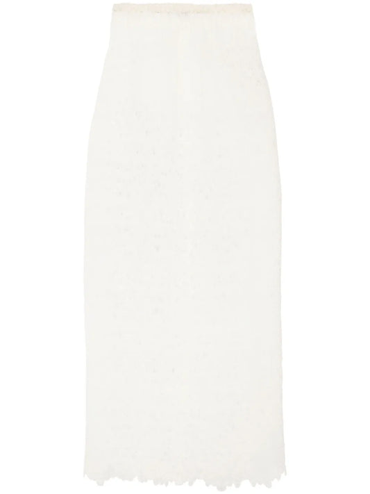 Mori Tulle Midi Skirt