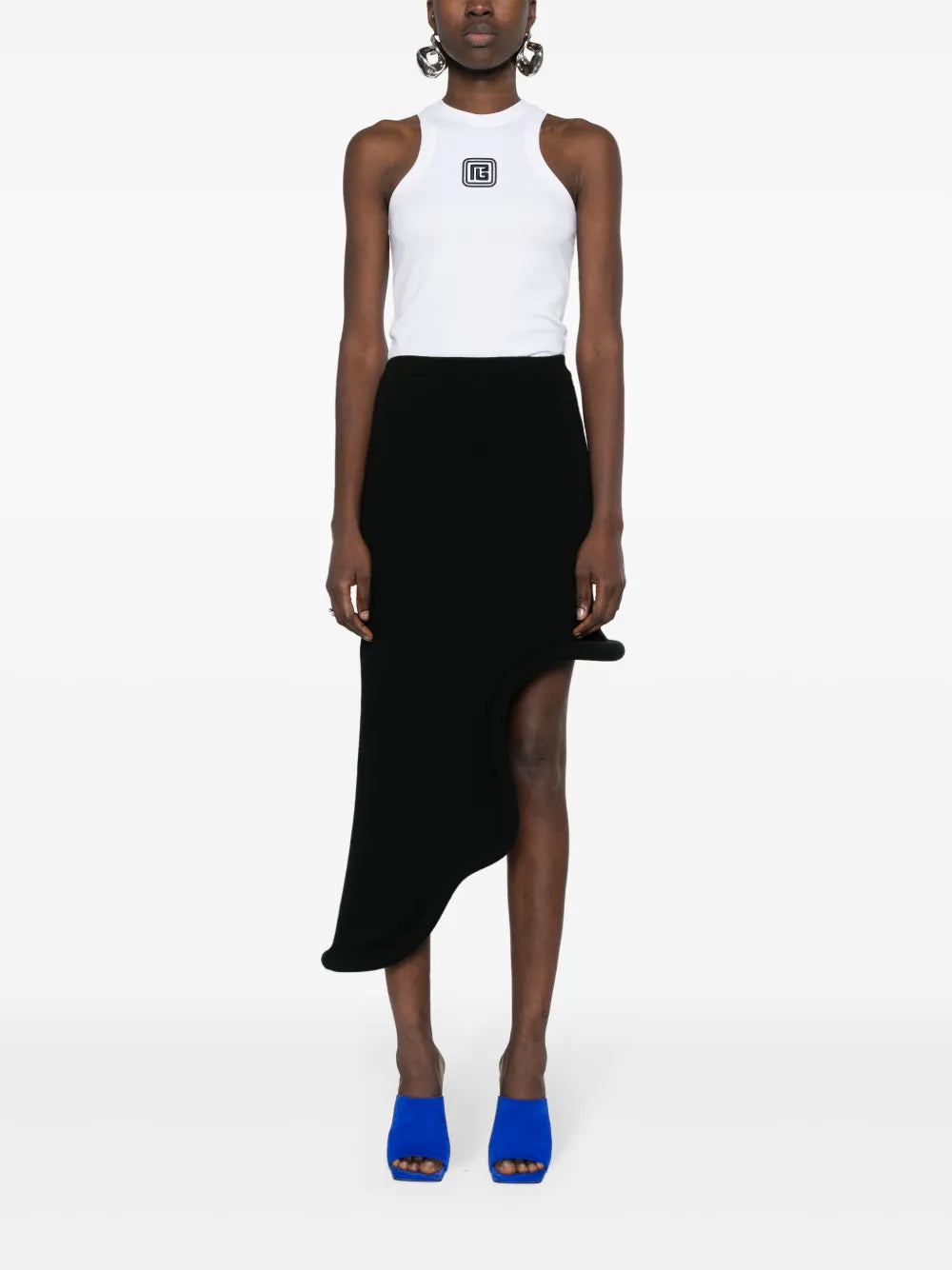 Logo-Embroidered Top