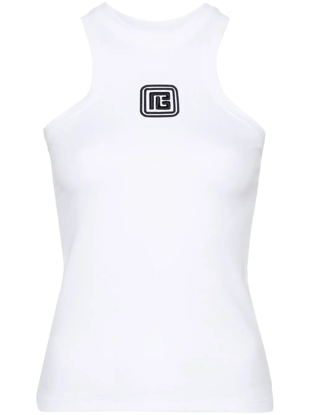 Logo-Embroidered Top